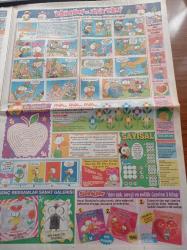 Sabah Çizgi Dünyası Gazetesi - 15 Şubat 2004 - Sayı 51 - Karikatür-Bedri Koraman'ın Haftalıkları - Limon İle Zeytin - Karaların Ve Akların Hasanları- Hakan Köksal - Utku Gürtunca - İzah Enstitüsü - Cominic - Editör Fatih Solmaz