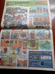 Sabah Çizgi Dünyası Gazetesi - 15 Şubat 2004 - Sayı 51 - Karikatür-Bedri Koraman'ın Haftalıkları - Limon İle Zeytin - Karaların Ve Akların Hasanları- Hakan Köksal - Utku Gürtunca - İzah Enstitüsü - Cominic - Editör Fatih Solmaz