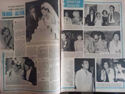 Pazar Aktüalite Sinema Tiyatro Mizah Mecmuası Dergisi Gazetesi - Esen Püsküllü - Yücel Uçanoğlu - Cahit Engin - Senih Orkan - Turgut Demirağ - Gönül Yazar - Tanju Gürsu - Selda Alkor - Sevda Ferdağ - Ayten Alpman - Rüçhan Çamay - Sadri Alışık - Ülkü Erakalın - Senih Orkan - Kuzey Vargın - Devlet Devrim - Sonu Olmayan Aşk haberi - Nevin Nuray - Sevil Hasman - Semiramis Pekkan - Nilüfer Aydan - Necla Ateş - Gönül Seval - Yılmaz Köksal - Dişi James Bond fotoğraf ve haberi - Dergi Tam Değildir Sadece 10 Sayfası Mevcuttur - Dergi Kapağı Yoktur