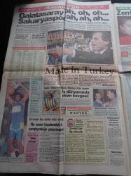 Sabah Gazetesi - 8 Ekim 1988 - Bülent Ersoy”Fahişelik yapmadım”haber ve fotoğrafları-Münir Özkul - Barış Manço - Ateşböceği Ercan - Galatasaray İkinci Turda Tam Dişine Göre Rakip Buldu - 12 Yaşındaki Rosa Rolan Moda Dünyasını Alt Üst Etti - Turgut Özal Türkiye'nin Ortak Pazara Girmesi Üç Dört Yıl Sürer - Bulgaristan'da Bir Türk Milletvekili Sevdiye Tahiroğlu - TİSK Başkanı Halit Narin