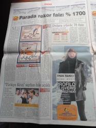 Sabah Gazetesi - 2 Aralık 2000 - Yürü Ya Galatasaray - Mario Jardel - Hasan Şaş - Faruk Süren - Dövize Hücum Durdu Bu Kez Faiz Fırladı - İtalyan Parlamenter Morgantini İsmail Cem'den Özür Dilerim - Mit Müsteşarı Şenkal Atasagun - Egebank Müfettişleri Hüseyin Bayraktar Dönemini Didik Didik Etti