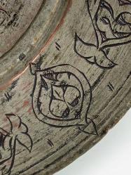 Antika Bakır Osmanlı Lenger 32cm