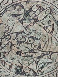 Antika Bakır Osmanlı Lenger 32cm