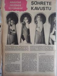 Pazar Aktüalite Sinema Tiyatro Mizah Mecmuası Dergisi Gazetesi - Yıl:1966-Sevim Emre - Nilüfer Aydan - Halit Refiğ - Hasan Kazankaya - Gülsün Kamu - Erkut Taçkın - Selda Alkor - Ajda Pekkan - Atilla Ergün - Sami Tunç - Hanımlar İçin - Zeynep Berk - Fikret Hakan - POP Sabun Reklamı - Beba Loncar - Pietro Germin - Şöhrete Kavuştu fotoğraf ve haberi - Dergi Tam Değildir Sadece 6 Sayfası Mevcuttur - Dergi Kapağı Yoktur