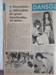 Pazar Aktüalite Sinema Tiyatro Mizah Mecmuası Dergisi Gazetesi - 9 Temmuz 1966 - Sayı:511 - Zuhal Tan - Kayhan Berker - Bahtsız Ana haberi - Selma Güneri - Yusuf Sezgin - Selma Semir - Senih Orkan - Anabella - Suzan Avcı - Siyah Orfe - Tahiye Salem - Necla Yıldız - Necdet Çağlar - Sevinç Pekin - Sunay Sun fotoğraf ve haberi - Dergi Tam Değildir Sadece 6 Sayfası Mevcuttur
