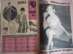 Pazar Aktüalite Sinema Tiyatro Mizah Mecmuası Dergisi Gazetesi - 16 Nisan 1966 - Sayı:499 - Bilge Tandoğaç - Pretty Quick Taş Pudrası Reklamı - Meral Küçükerol - POP Çamaşır Tozu Reklamı - Erol Taş - Yeşilçam'ın Ödül Şampiyon - Tülay German - Mine Soley - Burhan Apaydın - Hanımlar İçin haberi - Zeynep Berk - Brigitte Overbye - Bu Göğüslerin Sigortası Tam 1 Milyar fotoğraf ve haberi - Dergi Tam Değildir Sadece 10 Sayfası Mevcuttur