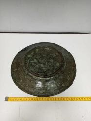 Antika Bakır Osmanlı Lenger 31cm