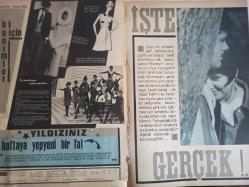 Pazar Aktüalite Sinema Tiyatro Mizah Mecmuası Dergisi Gazetesi -Yıl:1966- Özdemir Birsel - Tülay Erdeniz - 1966'nın Yıldızları haberi - Mesiha Yelda - Unuttuklarınız haberi - Yusuf Sezgin - Selma Güneri -Tokalon KRem Reklamı - Hanımlar İçin haberi - Zeynep Berk - Sevda Ferdağ - Tamer Yiğit - Vog Eva Külot Reklamı fotoğraf ve haberi - Dergi Tam Değildir Sadece 8 Sayfası Mevcuttur - Dergi Kapağı Yoktur