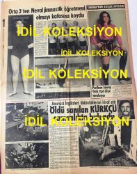1 NİSAN 1972 GÜN GAZETESİ - Mahir Çayan ve arkadaşları Hüdai Arıkan, Cihan Alptekin, Nihat Yılmaz, Ertan Saruhan, Ahmet Atasoy, Sinan Kazım Özüdoğru, Sabahattin Kurt, Ömer Ayna, Saffet Alp'in Kızıldere'de Öldürüldükleri Olayın Manşeti, Ertuğrul Kürkçü'nün Sağ Kurtulması, Perihan Savaş'ın 15 Yaşındayken Lise 1 Öğrencisi Olduğu Yıllar,  Kandilli Kız Lisesi Öğrencisi Neval Erol Evirgen, İmar ve İskan Bakanı Selahattin Babüroğlu,