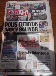 Sabah Gazetesi - 4 Ağustos 2015 - Galatasaray Zlatan İbrahimoviç'e Büyük Bir Sözleşme Önerdi - Gökhan İnler - Paralel Yapı Mensubu Savcı Ve Hakimler PKK'lıları Serbest Bırakıyor - Türk Silahlı Kuvvetlerinde Yeni Komuta Kademesi Tamam - Elveda Tulu Gümüştekin - Türkiye'nin İlk Engelli Yargıcı Sabit Kılıç