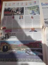 Sabah Gazetesi - 4 Ağustos 2015 - Galatasaray Zlatan İbrahimoviç'e Büyük Bir Sözleşme Önerdi - Gökhan İnler - Paralel Yapı Mensubu Savcı Ve Hakimler PKK'lıları Serbest Bırakıyor - Türk Silahlı Kuvvetlerinde Yeni Komuta Kademesi Tamam - Elveda Tulu Gümüştekin - Türkiye'nin İlk Engelli Yargıcı Sabit Kılıç