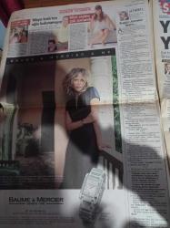 Sabah Gazetesi - 15 Mayıs 2006 - Aslan Yürekli Şampiyon Galatasaray - Galatasaray Puan Rekorunu Kırdı - Fenerbahçe'de Hüzün Hem Ligi Hem Kupayı Son Maçta Kaybetti - Galatasaray'ın 16. Kupası Nasıl Geldi - Mayo Kralı Zeki Başesgioğlu'nun Oğlu Bulunamıyor - Tuğba Altıntop - Ali Kırca - Kürşat Tüzmen - Nazım Hikmet'e 35 Kişi Engeli Çıktı