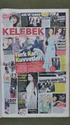 Hürriyet Kelebek Gazete 6 Şubat 2015 Shakira,Tom Cruise,Kelli Garner,Hayko Cepkin,Gülden Mutlu,Selami Şahin,Ferman Toprak,Nihat Akçer,Faik Sönmez,Mustafa Üstündağ,Ecem Özkaya,Gonca Vuslateri,Ayça Ayşin Turan,Nurgül Yeşilçay,Aslı Orcan,Hazal Kaya,Sevimli Tehlike Film Afişi,Hisar Sofra Sanatı - AVEA Reklam,Hotel - Gazino Reklamları