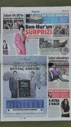 Hürriyet Gazete 5 Şubat 2015 Haluk Bilginer,Nazanin Bonladi,Sinem Kobal,Kenan İmirzalıoğlu,Recep Tayyip Erdoğan,Nicole Scherzinger,Diego Ribas,Yasin Öztekin,Turgay Şeren,Fernando Muslera,Cladiou Taffarel,Tomas Sivok,Mustafa Pektemek,Jose Bosingwa,Alper Potuk,Sergen Yalçın,Efkan Ala,Ahmet Davutoğlu,Göksel,Henri Matisse,Mert Fırat - Cem Yılmaz İş Bankası Reklamı - Çağlar Çorumlu Fiat Reklamı,Seri İlanlar