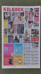 Hürriyet Kelebek Gazete 2 Şubat 2015 İbrahim Tatlıses,Nesrin Cavadzade,Nina Ağbal,İzzet Çapa,Reid Heidenry,Emine Şans Umar,Sinan Özer,Sezen Aksu,Yeliz Yelişmen,İlham Gencer,Ajda Pekkan,Gökhan Keser,Harry Styles,Bill Montag,Heildi Montag,Kelly Osbourne,Sharon Osbourne,Candice Swanepoel,İrina Shayk,Salma Hayek,Aslı Berker,Erdal Tosun,Cem - Hülya Kalyoncu,Serap Tunç,Nasuh Mahruki,Ayşe Tolga,Yıldız Tilbe,Sibel Can,Ferhat Göçer,Cenk Eren,Dilara Gönder,İlyas Yalçıntaş,Tuğba Özay,Behzat Gerçeker,Demet Akbağ
