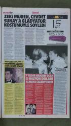 Hürriyet Pazar Kelebek Gazete 8 Şubat 2015 Sadri Alışık,Sacit Aslan,Yasemin Kutsi,Ajda Pekkan,Zeki Müren,Ayşe Tolga,Yasemin Ergene,Aslı Şen,Mehmet Ali Erbil,Burcu Kara,Ayşe Kucuroğlu,Merve Boluğur,Demet Akalın,Gözde Kansu,Bülent Emrah Parlak,Wilma Elles,Ayşe Arman,Gülşen,Berrak Tüzünataç,Cem Yılmaz,Zafer Algöz,Ozan Güven,Mabel Matiz,Estee Lauder - Korkmaz Reklamı