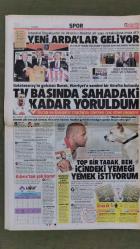 Hürriyet Gazete 12 Şubat 2015 Elysee'nin VİP Konuğu,Ergin Ataman,Yılmaz Vural,Kylie Minogue,Vasip Şahin,Abdullah Gül,Aleksis Çipras,Recep Tayyip Erdoğan,Raul Castro,Moussa Sow,Atınç Nukan,Süleyman Hurma,Slaven Bilic,Sinan Şamil Sam,Yıldırım Demirören,Göksel Gümüşdağ,Miguel Angel Gil,Burak Yılmaz,Felipe Melo,Müzeyyen Senar,Kemal Kılıçdaroğlu,Murat Karayalçın,Beşir Atalay,Ali Babacan,Melisa Sözen,Mustafa Elgin,Özlem Yıldız,Kylie Minogue,Şevval Sam,Fatih Erkoç,Seri İlanlar,Novak Djokovic Seiko Reklamı,Atasay - ETS Tur - Didim Tur Reklamları