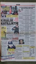 Hürriyet Gazete 12 Şubat 2015 Elysee'nin VİP Konuğu,Ergin Ataman,Yılmaz Vural,Kylie Minogue,Vasip Şahin,Abdullah Gül,Aleksis Çipras,Recep Tayyip Erdoğan,Raul Castro,Moussa Sow,Atınç Nukan,Süleyman Hurma,Slaven Bilic,Sinan Şamil Sam,Yıldırım Demirören,Göksel Gümüşdağ,Miguel Angel Gil,Burak Yılmaz,Felipe Melo,Müzeyyen Senar,Kemal Kılıçdaroğlu,Murat Karayalçın,Beşir Atalay,Ali Babacan,Melisa Sözen,Mustafa Elgin,Özlem Yıldız,Kylie Minogue,Şevval Sam,Fatih Erkoç,Seri İlanlar,Novak Djokovic Seiko Reklamı,Atasay - ETS Tur - Didim Tur Reklamları