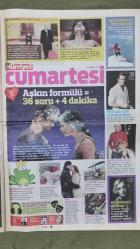 Hürriyet Cumartesi Gazete 14 Şubat 2015 Didem Soydan,Aydın Boysan,Ara Güler,Tuncel Kurtiz 40 Farklı Göz,Ayşe Arman,Elif Key,Dakota Johnson,İskender Bağcılar,Cem Kurtoğlu,Hakan Ural,Funda Arar,Göksel,Feridun Düzağaç