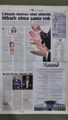 Hürriyet İ K Gazete 15 Şubat 2015 Staj Başvuru Zamanı,Çalışanı Mutsuz Olan Şirketin İtibarı Olmaz,İş Simülasyon Oyunları Başlıyor,Brigid Schulte,Martin Kalungu-Banda,Bayer Yöneticileri Koç Oluyor