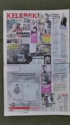 Hürriyet Kelebek Gazete 20 Şubat 2015 Nefise Karatay,Gamze Özçelik,Dolunay Obruk,Jeremy Scott,Merve Boluğur,Salih Yüzbaşı,Gülçin Ergül,İpek Tuzcuoğlu,İsmail Yk,Monica Bellucci,Daniel Craig,Mehmet Ali Erbil,Ece Erken,Erkan Özerman,Keanu Reeves,Katie Holmes,Elsa Hosk,Amber Rose,Sibel Can,Ayşe Hatun Önal,Suadiye,İlker Aksum,Şeyma Şener,Pekin Kaya,Tülin Şahin,Corinne Hermes,Kıvanç Tatlıtuğ - İlker Ayrık Akbank Reklamı,Ali Kundilli Film Afişi,Hotel - Gazino Reklamları