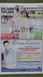 Hürriyet Gazete 22 Şubat 2015 Hareketli Saatler,Süleyman Şah Türbesi,Yasin Öztekin,Şebnem Bozoklu,Özgecan Aslan,Recep Tayyip Erdoğan,Burak Yılmaz,Emine Erdoğan,Cem Yılmaz,Fahriye Evcen,Burak Özçivit,Adriana Lima,Prens William,Prenss Harry,İlker Meral,Sınav Liseleri - MediaMarkt - Mai - Mitsubishi Reklamı,Seri İlanlar