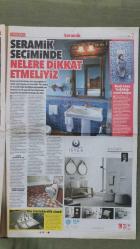 Unicera Gazete 24 Şubat 2015 Bahar Temizliğine Dikkat Edin,Hangi Seramik Nereye ?,Doğru Seçim Ferah Banyo,Ev Temizliğinde Günlük İpuçları,Köşe Bucak Temizlik,Çanakkale Seramik - Seranit Grup - Yüksel Seramik Reklamı