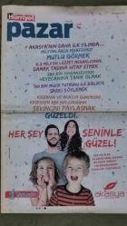 Hürriyet Pazar Gazete 1 Mart 2015 Che Guevara,Kruşçev,Mert Fırat,İlksen Başarır,Ece Dizdar,Ayşe Arman,Caner Alper ,Mehmet Binay,Stephanie Seymour,Christy Turlington,Clindy Crawford,Naomi Campbell,Linda Evangelista,Claudia Schiffer,Merve Büyüksaraç,Hugh Jackman Afişi,Şevval Sam Bonus Reklamı,Vichy - Akasya Acıbadem Reklamı