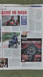 Hürriyet Pazar Gazete 1 Mart 2015 Che Guevara,Kruşçev,Mert Fırat,İlksen Başarır,Ece Dizdar,Ayşe Arman,Caner Alper ,Mehmet Binay,Stephanie Seymour,Christy Turlington,Clindy Crawford,Naomi Campbell,Linda Evangelista,Claudia Schiffer,Merve Büyüksaraç,Hugh Jackman Afişi,Şevval Sam Bonus Reklamı,Vichy - Akasya Acıbadem Reklamı