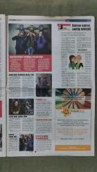 Hürriyet Pazar Gazete 1 Mart 2015 Che Guevara,Kruşçev,Mert Fırat,İlksen Başarır,Ece Dizdar,Ayşe Arman,Caner Alper ,Mehmet Binay,Stephanie Seymour,Christy Turlington,Clindy Crawford,Naomi Campbell,Linda Evangelista,Claudia Schiffer,Merve Büyüksaraç,Hugh Jackman Afişi,Şevval Sam Bonus Reklamı,Vichy - Akasya Acıbadem Reklamı