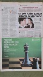 Hürriyet İ K Gazete 8 Mart 2015 Ofiste Taciz,En Çok Kadın Yönetici Perakendede,Şubat'ta 81 İşçi Öldü,Kadın Liderlerin Yönettiği Şirketler Daha Başarılı,Ziraat Bankası - Uğur Koleji - Garanti - Biltest Reklamı