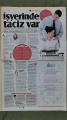 Hürriyet İ K Gazete 8 Mart 2015 Ofiste Taciz,En Çok Kadın Yönetici Perakendede,Şubat'ta 81 İşçi Öldü,Kadın Liderlerin Yönettiği Şirketler Daha Başarılı,Ziraat Bankası - Uğur Koleji - Garanti - Biltest Reklamı