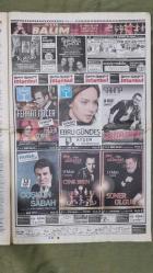 Hürriyet Kelebek Gazete 9 Mart 2015 Deniz Uğur,Orhan Kılıç,Nadir Sarıbacak,Çelik,Hayko Bağdar,Berrak Tüzünataç,Ebru Gündeş,Şahin Irmak,Asena Tuğal,Demir Demirkan,Yılmaz Erdoğan,Claire Danes,Justin Bieber,Rihanna,Katy Perry,Benedict Cumberbatch,Kibariye,Arzu Sabancı,Fatih Artman,Otel - Gazino Reklamları