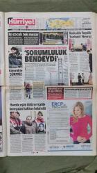 Hürriyet Gazete 24 Mart 2015 Gökçek'i Çok Ağır Suçladı,Bülent Arınç,Melih Gökçek,Gamze Özçelik,Viktor Yanukoviç,Ahmet Davutoğlu,Emmanuel Emenike 