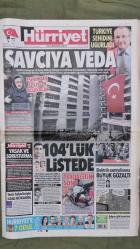 Hürriyet Gazete 2 Nisan 2015 Savcıya Veda,Mehmet Selim Kiraz,Teröristin Sonu,Ahmet Davutoğlu,Abdullah Gül,Cemil Çiçek,Hakkı Kiraz,Wesley Sneijder,Mahmut Uslu,Emmanuel Emenike,Burak Yılmaz,Bruno Alves,Slaven Biliç,İbrahim Hacıosmanoğlu,Arda Turan,Fikret Orman,Anıl Cansızoğlu,Muzaffer Tekin Vefat Etti,Kemal Kılıçdaroğlu,Devlet Bahçeli,Gheorghe Hagi,Adaletin Gözyaşları,Tanıdık İsimler,Metin Feyzioğlu,Mustafa Destici,Beren Saat,Şebnem Ferah,Teoman,Demir Demirkıran,Şükran Ovalı,Şükrü Özyıldız,Gani Müjde,Ayşe Arman,Binali Yıldırım,Levent Çakıroğlu,Mustafa Koç,Fatma Şahin,Ali Babacan,Teknosa - Bim Market - D-Smart,Seri İlanlar