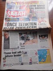 Sabah Gazetesi - 23 Şubat 2013 - Berfo Ana'yı Kayıp Yakınları Uğurladı - Medya Enver Ören Abisini Kaybetti - Başbakan Recep Tayyip Erdoğan Çözüm Süreci İçin Önce Tetikten Eller Çekilecek - Papa İstifasında Gay Çete Parmağı - JİTEM Davasında Müthiş İtiraf - Uzman Çavuş Burhanettin Kıyak