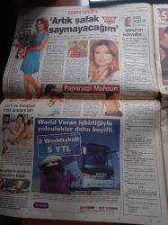 Sabah Gazetesi - 15 Temmuz 2006 - Materazzi'ye Kafa Atan Zidane İkiz Kuleleri Siz Vurdunuz Dedi - Dünya Şampiyonu Olan İtalya'da Yargı Şikeye Karışanları Affetmedi - Ortadoğu'da Kan  Ve Gözyaşı - Gazze Şifa Hastanesi - Yasin El Kadı'nın Girişi Yasak- Cem Yılmaz - Cansu Dere