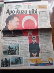 Sabah Gazetesi - 19 Şubat 1999 - Abdullah Öcalan Yakalandı - Bak Apo Bak İşte Bu Bayrak - İngiliz Times Safari'yi Övdü - PKK Yandaşlarının Eylemi İçin Polise Vur Emri - Apo'ya En Büyük Darbeyi Eski Sağ Kolu Şemdin Sakık Vuracak - Abdullah Öcalan'ı Yunan Ajanı Korudu - Atina'da İkinci Bülent Ecevit Depremi - Apo'ya Üç Özel Savcı - Türk Düşmanı Pangalos