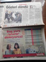Sabah Gazetesi - 19 Şubat 1999 - Abdullah Öcalan Yakalandı - Bak Apo Bak İşte Bu Bayrak - İngiliz Times Safari'yi Övdü - PKK Yandaşlarının Eylemi İçin Polise Vur Emri - Apo'ya En Büyük Darbeyi Eski Sağ Kolu Şemdin Sakık Vuracak - Abdullah Öcalan'ı Yunan Ajanı Korudu - Atina'da İkinci Bülent Ecevit Depremi - Apo'ya Üç Özel Savcı - Türk Düşmanı Pangalos