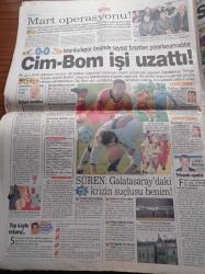 Sabah Gazetesi - 28 Ocak 1999 - Fenerbahçe Sergen Yalçın Transferini Bitiriyor - Oktay Derelioğlu - John Benjamin Toschack - Kosova'da Katliama Kaza Süsü - Güner Ümit Turnike Yarışması Şov Değil Aslında Protestosu - Refah Partisi'ni Kapattıran Vural Savaş'tan 56 Sayfalık Yeni Dosya - Hakan Ural Eski Sibel Can'ı İstiyorum