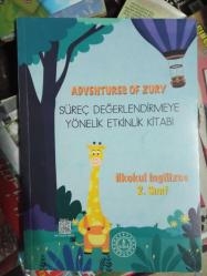ADVENTURES OF ZURY / SÜREÇ DEĞERLENDİRMEYE YÖNELİK ETKİNLİK EL KİTABI İLKOKUL İNGİLİZCE 2. SINIF