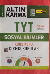 TYT Sosyal Bilimler Konu Konu Çıkmış Sorular