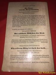 Die Dame aus der Morgenzeitung - Jo Hanns Rösler - Gebrüder Weiss Verlag - Almanca Kitap (Sabah Gazetesindeki Bayan)