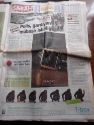 Sabah  Gazetesi - 13 Kasım 2005 - Dünya Kupası Yolunda Milli Takım İsviçre'ye Yenildi - Fatih Terim - İsviçreliler Milli Takım Oyuncularına Ağır Küfürler Etti - Cinayete Kurban Giden Necip Köksal Kalaycı - Başbakan Recep Tayyip Erdoğan Türban Meclise Gelecek - Şemdinli Olayı Lokal Değil - Ölüm Hapı Ecstasy