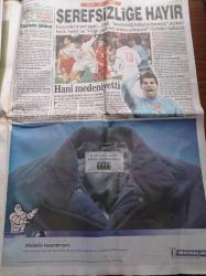 Sabah  Gazetesi - 13 Kasım 2005 - Dünya Kupası Yolunda Milli Takım İsviçre'ye Yenildi - Fatih Terim - İsviçreliler Milli Takım Oyuncularına Ağır Küfürler Etti - Cinayete Kurban Giden Necip Köksal Kalaycı - Başbakan Recep Tayyip Erdoğan Türban Meclise Gelecek - Şemdinli Olayı Lokal Değil - Ölüm Hapı Ecstasy