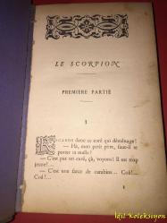 Le Scorpion - M.Prevost - A. Lemerre - Fransızca Kitap (Akrep)