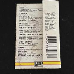 National Anthems American Brass Band Kaseti, Australlia, Belgium, Canada, Denmark, France, Spain, Norway, Great