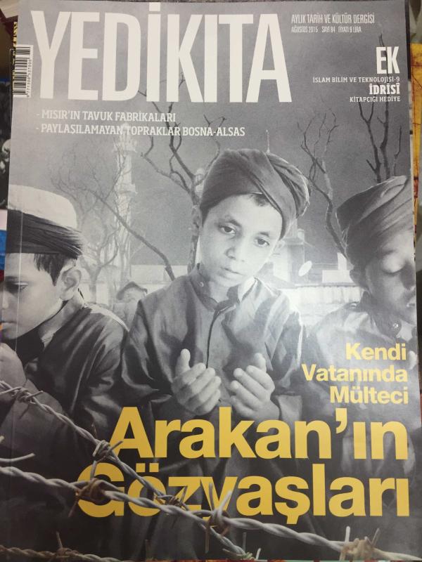 Yedik ta dergisi A ustos 2015 say 84 Arakan n g zya lar