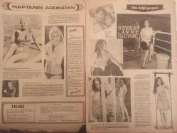 Yıldız Haftalık Magazin Sinema Müzik Televizyon Ve Gençlik Dergi Gazetesi - 31 Mayıs 1978 - Sayı:1 - Hale Soygazi - Seher Şeniz - Elif Pektaş - Ayşen Cansev - Muazzez Abacı - Orhan Gencebay - Sevim Emre - Yaşar Kekava - Nazan Şoray - Şevket Adlı - Rüçhan Adlı - Sophia Loren - Gamze Öz - Erdinç Öz - Muzaffer Eren - Ahu Tuğba - Recep Kaymak - Işıl Yücesoy - Halit Çelikoğlu - Zeki Müren - İsmet Nedim - Melike Umay - Seçil Heper fotoğraf ve haberi - Dergi Tam Değildir Sadece 8 Sayfası Mevcuttur