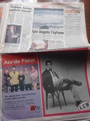 Sabah Gazetesi - 5 Kasım 1995 - Ölüm Uykuda Yakaladı İzmir'de Sel 55 Olur - İsrail Başbakanı Rabin Fanatik Bir İsrailli Tarafından Öldürüldü - Fenerbahçe'de Kemalettin Füzeledi Aykut Kocaman Siftah Yaptı - Galatasaray'ın ABD'li File Bekçisi Friedel Çıldırtıyor- Sanat Güneşi Öldü Mü - Zeki Müren - Bülent Ersoy - Mesut Yılmaz - Cem Uzan - Uzanlar'a 30 Günlük Süre - Yaser Arafat